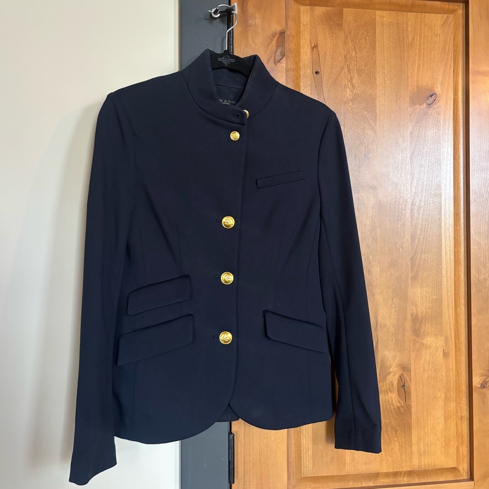 Rag & Bone Dark Blue Jacket with Gold Accent